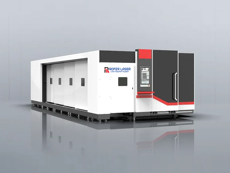 صفيحة حاوية الحماية وآلة قطع الليزر الأنبوبية