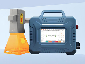 20W 30W 50W مكونة علامة ليزر محمولة محمولة لعلامة المعادن