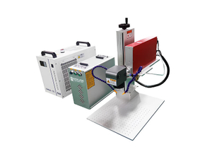 JPT MOPA M8 100W الألياف الليزر آلة قطع الزجاج