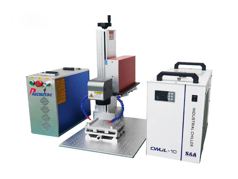 JPT MOPA M8 100W الألياف الليزر آلة قطع الزجاج