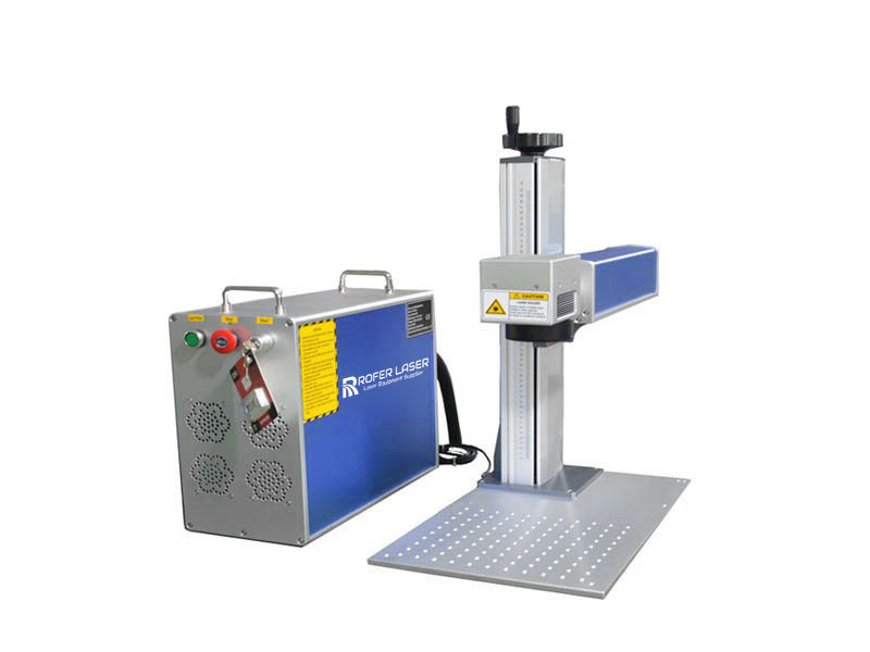 ماكينة تعليم المعادن بالليزر الليفي من النوع المنفصل الصغير بقدرات 20 واط، 30 واط، 50 واط، 100 واط، 200 واط، 300 واط